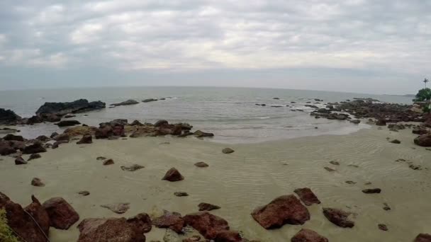 Arambol-Strand, Goa — Stockvideo