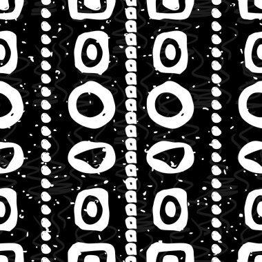 tek renkli geometrik seamless modeli