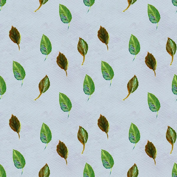 Seamless pattern with leaves — Stock Photo, Image