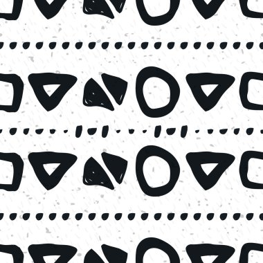 Çizilmiş geometrik seamless modeli