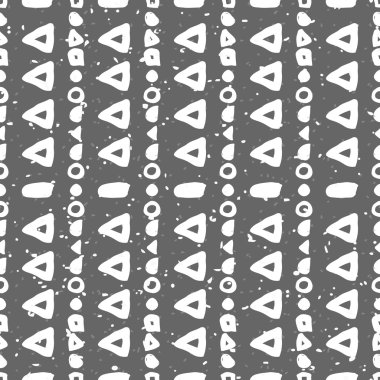 tek renkli geometrik seamless modeli