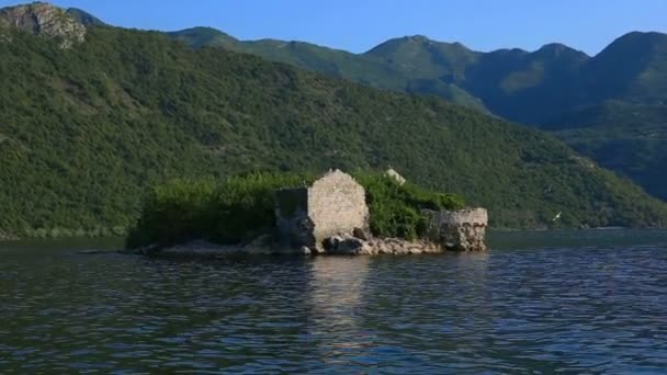 Lake Skadar. Montenegro — Stock Video