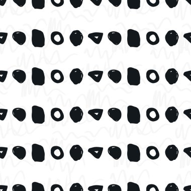 Çizilmiş geometrik seamless modeli