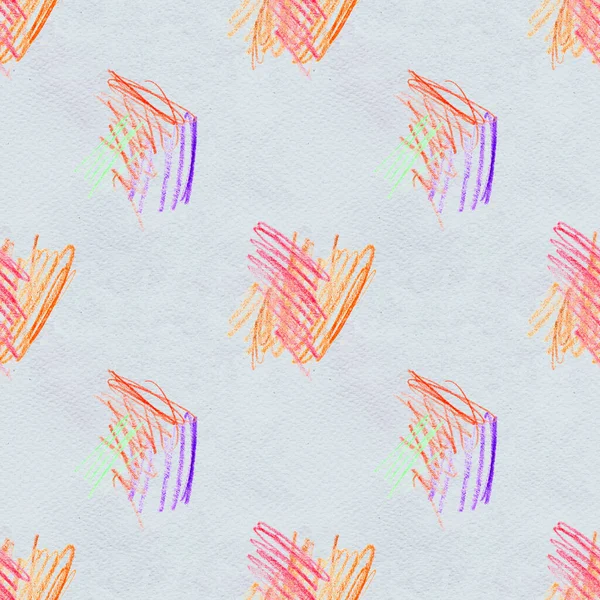 Scribble hand drawn pattern — Stock Photo, Image