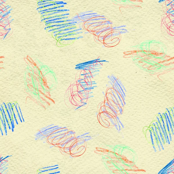 Scribble hand drawn pattern — Stock Photo, Image