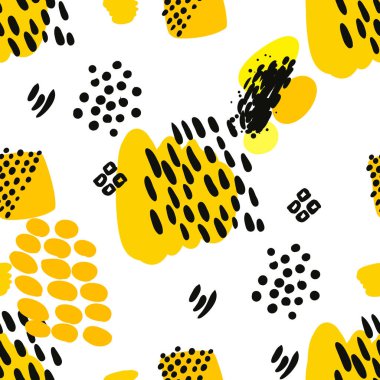 Vektör soyut arkaplanı. Kusursuz fırça izi.