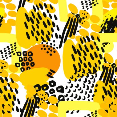 Vektör soyut arkaplanı. Kusursuz fırça izi.