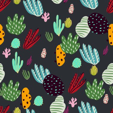 Güzel mercanları olan parlak sualtı desenleri..