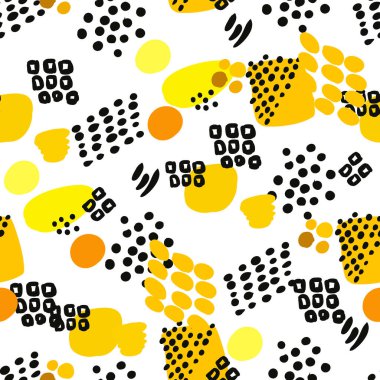 Vektör soyut arkaplanı. Kusursuz fırça izi.