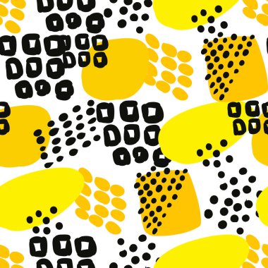 Vektör soyut arkaplanı. Kusursuz fırça izi.