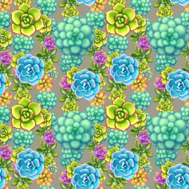 Lezzetli ve pürüzsüz bir desen. Güzel çiçek deseni.