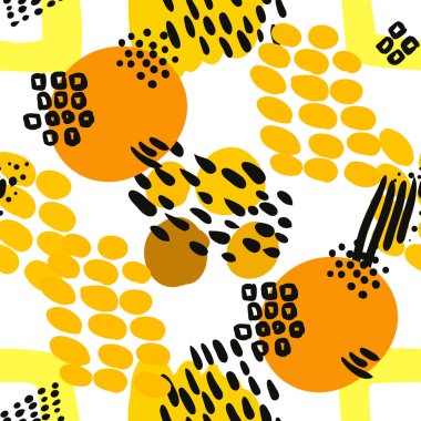 Vektör soyut arkaplanı. Kusursuz fırça izi.