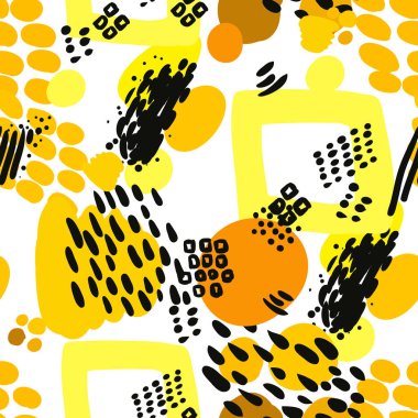 Vektör soyut arkaplanı. Kusursuz fırça izi.