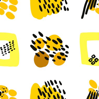 Vektör soyut arkaplanı. Kusursuz fırça izi.