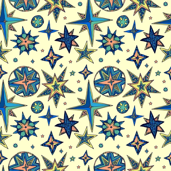 fantezi yıldızlı gökyüzü