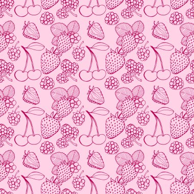 çilek seamless modeli