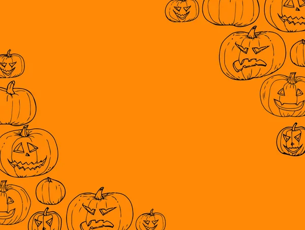 Fundo de Halloween — Vetor de Stock