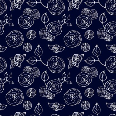 Kusursuz çiçek deseni