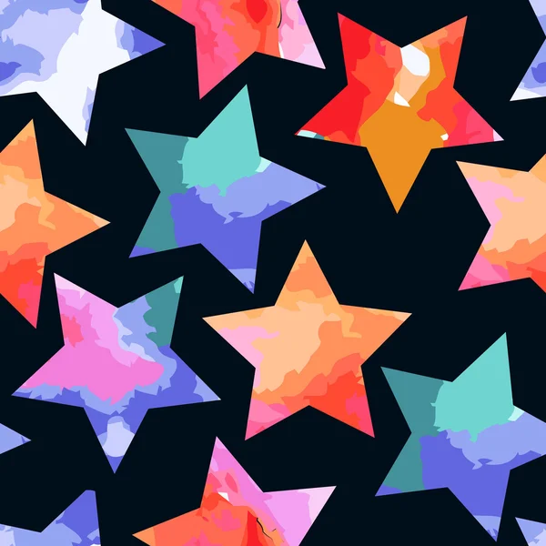 Grunge stars abstraites — Image vectorielle