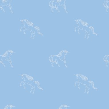 Tek boynuzlu at sorunsuz