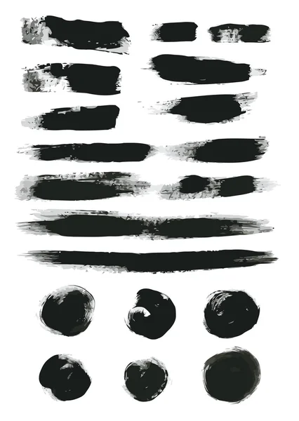 Coups de pinceau — Image vectorielle