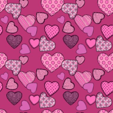 Kalpli pürüzsüz desen