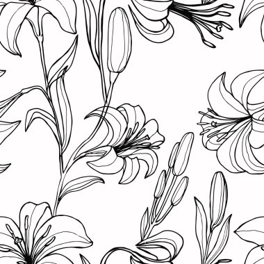 Çiçekli, kusursuz çiçek deseni.