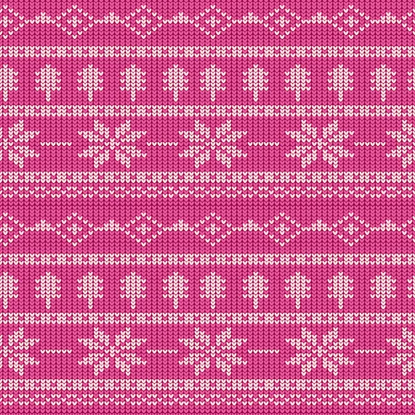 Pletací pattern — Stockový vektor