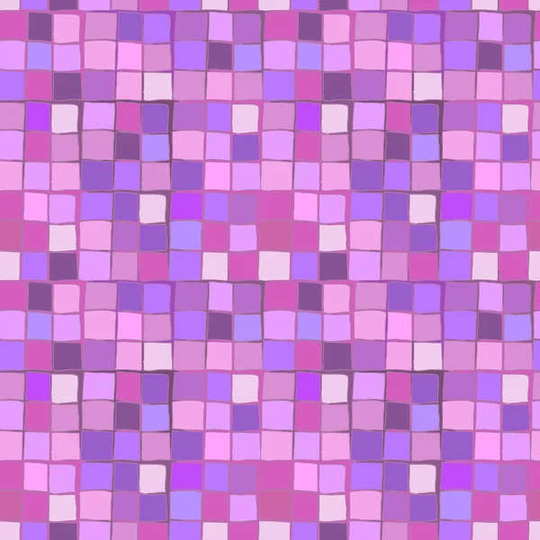 Carreaux géométriques répétitifs avec carrés — Image vectorielle