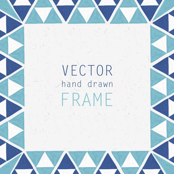 Handgetekend frame — Stockvector