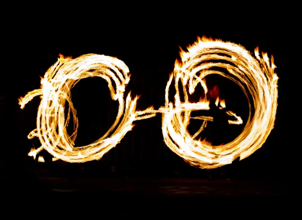 Fire Show Flaming Trails