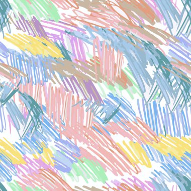 Dikişsiz kalem karalama desen doodle