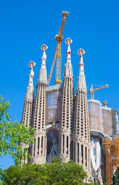 View of Sagrada.Barcelona, Spain — Stock Photo, Image