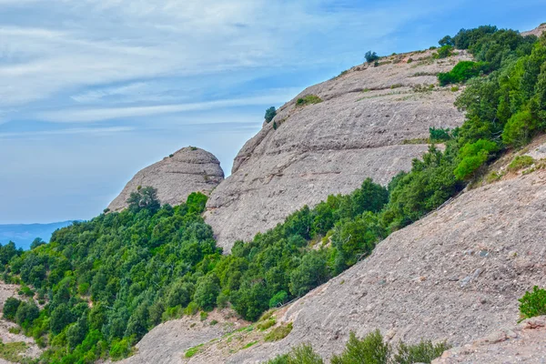 View of Montserrat mountains, Catalonia, Spain. — Stock Photo, Image