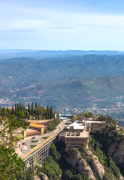 Klostret i montserrat — Stockfoto