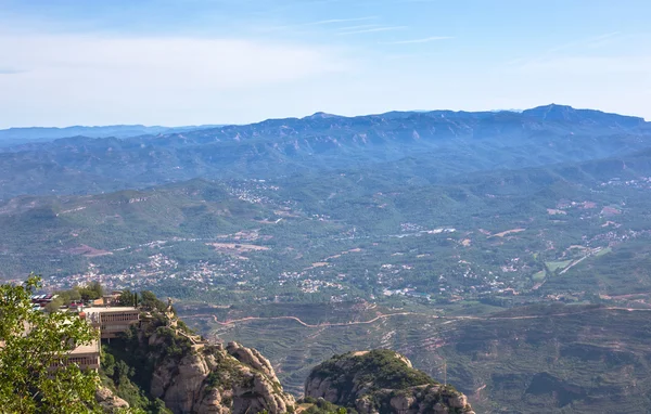 Visa Montserrat berg, Katalonien, Spanien. — Stockfoto