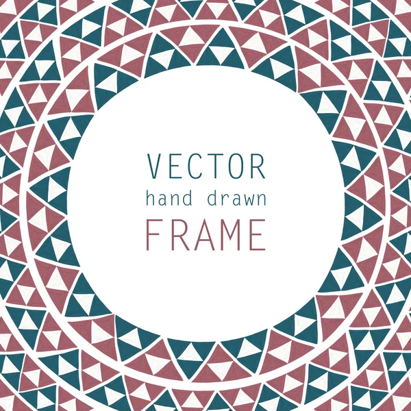 Handgetekend frame — Stockvector
