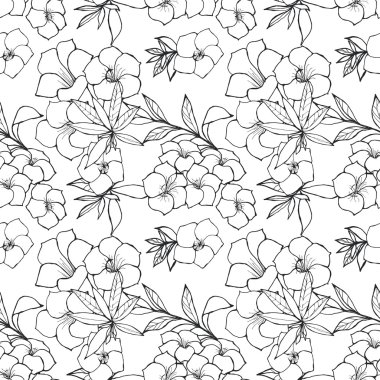 Kusursuz çiçek deseni