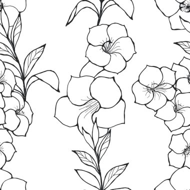 Kusursuz çiçek deseni