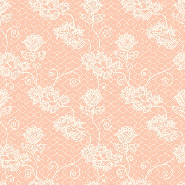 Seamless lace pattern — Stock Vector