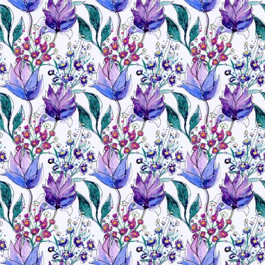 Kusursuz çiçek deseni