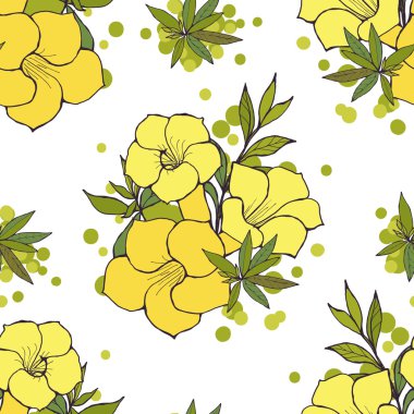 Kusursuz çiçek deseni