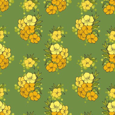 Kusursuz çiçek deseni