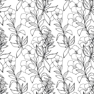 Kusursuz çiçek deseni