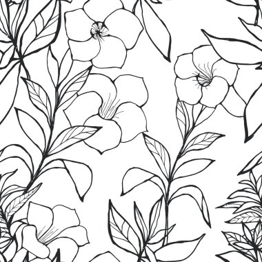 Kusursuz çiçek deseni