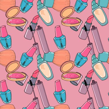 Makyaj seamless modeli