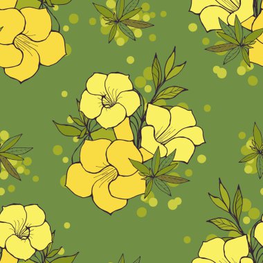 Kusursuz çiçek deseni