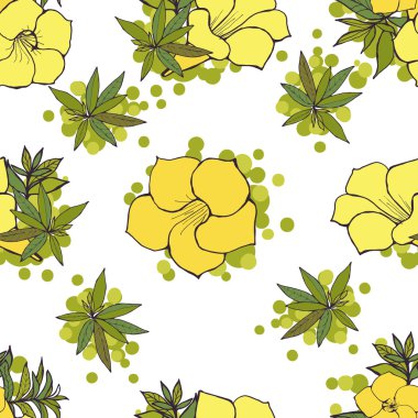 Kusursuz çiçek deseni