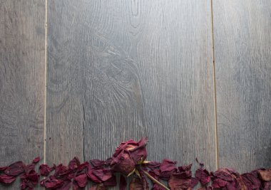 Kuru gül yaprakları