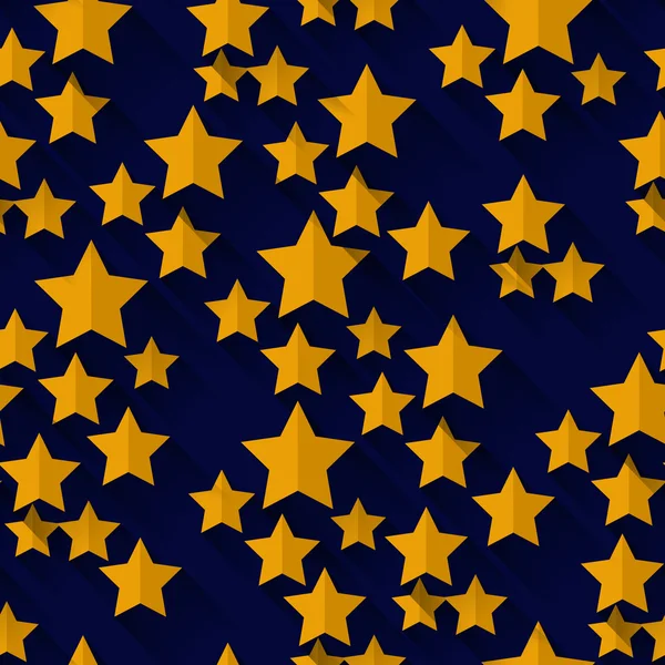 Patrón sin costuras con estrellas — Archivo Imágenes Vectoriales